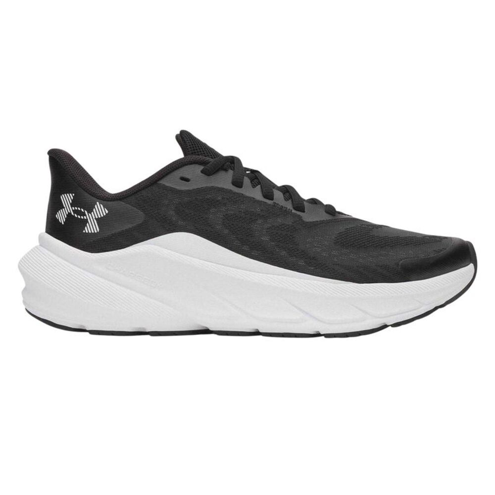 Under Armour Womens/Ladies Armour Charged+ Turbulence 3 Sneakers / Black/White